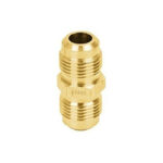 Niple, conector flare 3/8