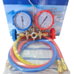 Manifold, manómetros de carga R410-R134A