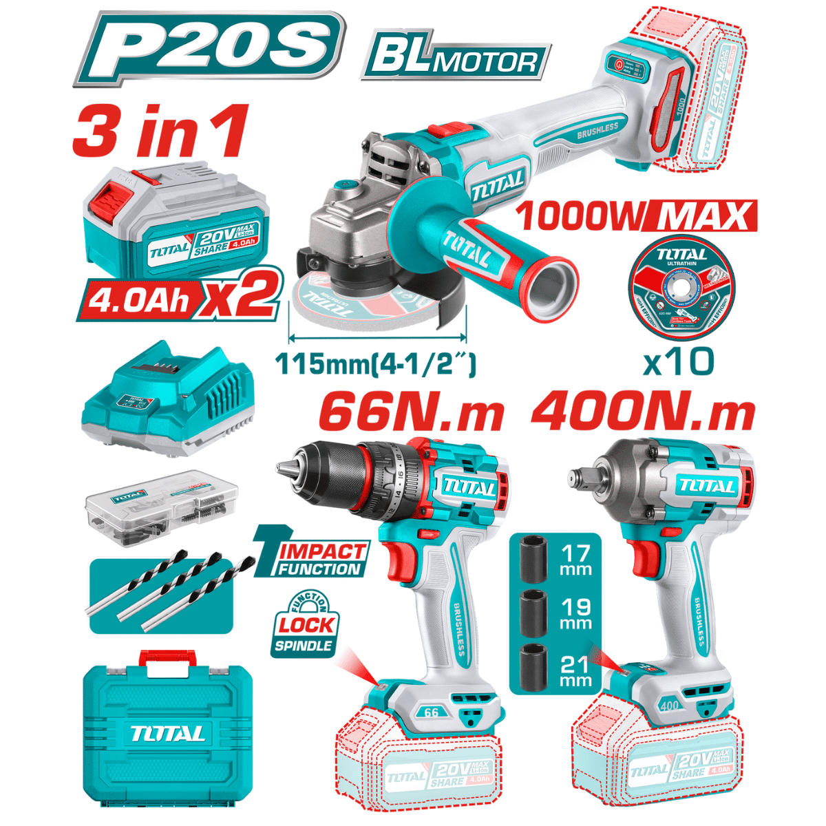 3en1 TOTAL TOSLI241291