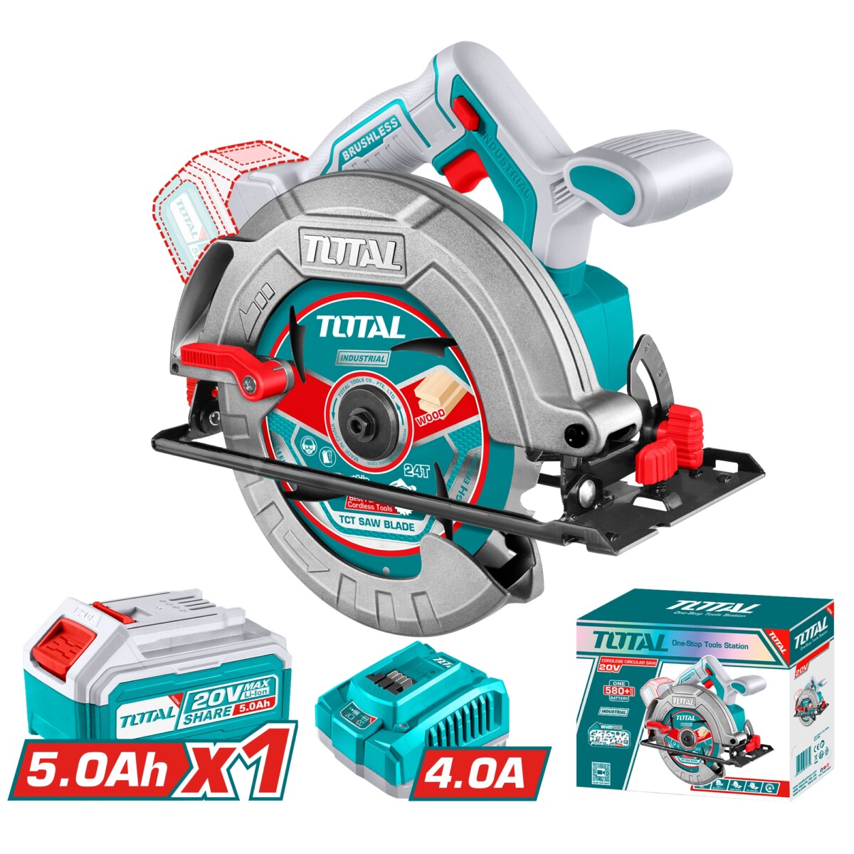 Cierra circular TOTAL TOSLI18513